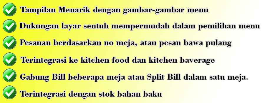 paket komputer kasir restauran dan cafe