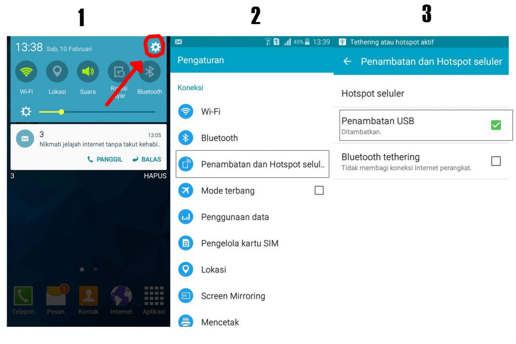 wireless setting 802.iin cara usb LANGKAH 2 Kios Barcode