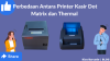 Perbedaan Antara Printer Kasir Dot Matrix dan Thermal